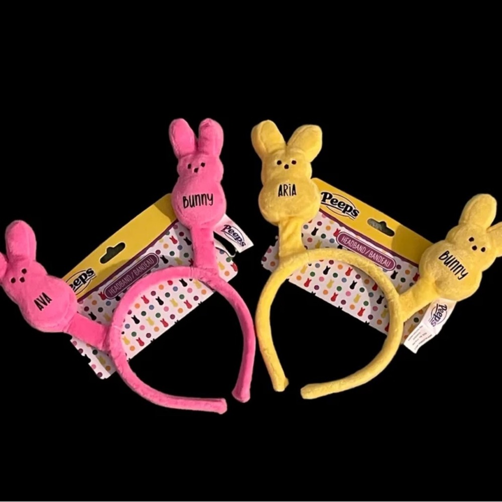 Peeps Easter Personalized Bunny Headband